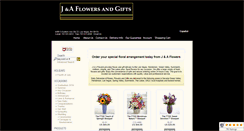 Desktop Screenshot of jandafloristdesigners.com